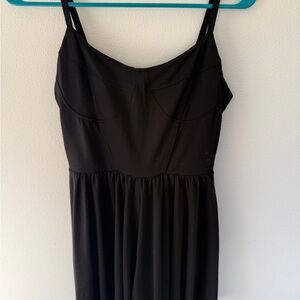Black Sleeveless Romper
